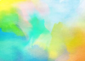 创意水彩抽象艺术画水彩晕染