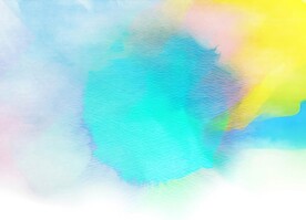 创意水彩抽象艺术画水彩晕染