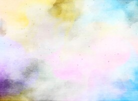创意水彩抽象艺术画水彩晕染