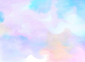 创意水彩抽象艺术画水彩晕染