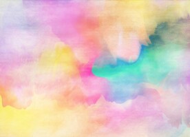 创意水彩抽象艺术画水彩晕染