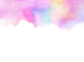 创意水彩抽象艺术画水彩晕染