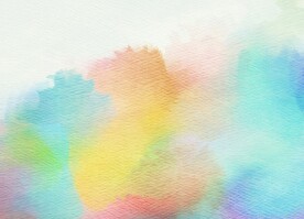 创意水彩抽象艺术画水彩晕染