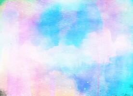 创意水彩抽象艺术画水彩晕染