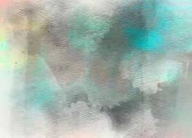 创意水彩抽象艺术画水彩晕染