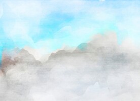 创意水彩抽象艺术画水彩晕染
