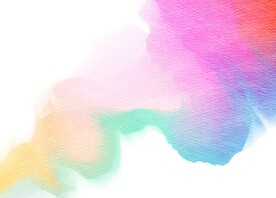 创意水彩抽象艺术画水彩晕染