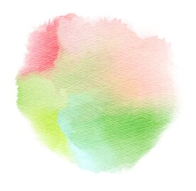 创意水彩抽象艺术画水彩晕染
