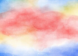 创意水彩抽象艺术画水彩晕染