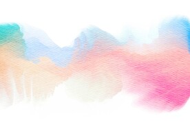 创意水彩抽象艺术画水彩晕染