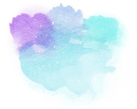 创意水彩抽象艺术画水彩晕染