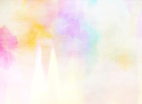创意水彩抽象艺术画水彩晕染