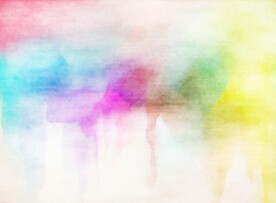 创意水彩抽象艺术画水彩晕染