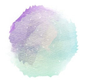创意水彩抽象艺术画水彩晕染