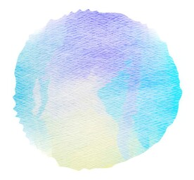 创意水彩抽象艺术画水彩晕染