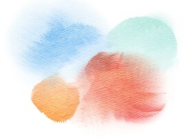 创意水彩抽象艺术画水彩晕染