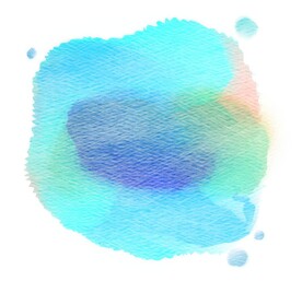 创意水彩抽象艺术画水彩晕染