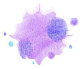 创意水彩抽象艺术画水彩晕染