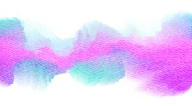 创意水彩抽象艺术画水彩晕染