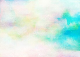 创意水彩抽象艺术画水彩晕染