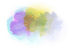 创意水彩抽象艺术画水彩晕染