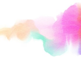 创意水彩抽象艺术画水彩晕染