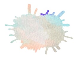 创意水彩抽象艺术画水彩晕染