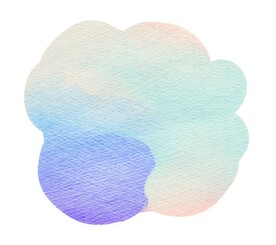 创意水彩抽象艺术画水彩晕染