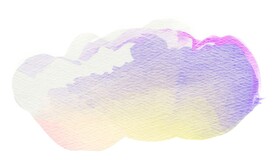创意水彩抽象艺术画水彩晕染