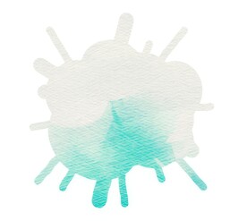 创意水彩抽象艺术画水彩晕染