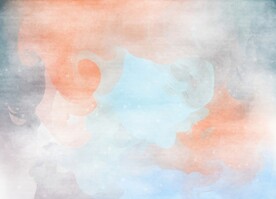 创意水彩抽象艺术画水彩晕染