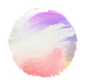 创意水彩抽象艺术画水彩晕染