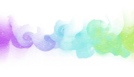 创意水彩抽象艺术画水彩晕染