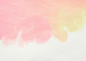 创意水彩抽象艺术画水彩晕染