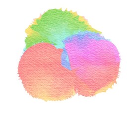 创意水彩抽象艺术画水彩晕染