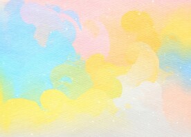 创意水彩抽象艺术画水彩晕染