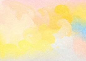 创意水彩抽象艺术画水彩晕染