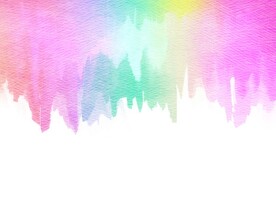 创意水彩抽象艺术画水彩晕染