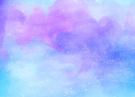 创意水彩抽象艺术画水彩晕染