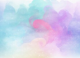 创意水彩抽象艺术画水彩晕染