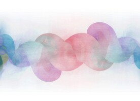创意水彩抽象艺术画水彩晕染