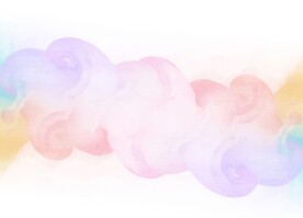 创意水彩抽象艺术画水彩晕染