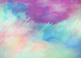 创意水彩抽象艺术画水彩晕染
