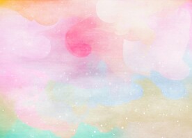 创意水彩抽象艺术画水彩晕染