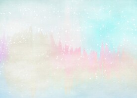 创意水彩抽象艺术画水彩晕染