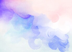 创意水彩抽象艺术画水彩晕染