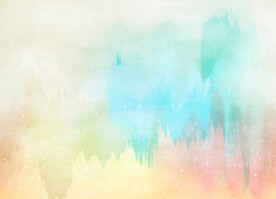 创意水彩抽象艺术画水彩晕染