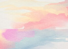 创意水彩抽象艺术画水彩晕染