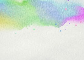 创意水彩抽象艺术画水彩晕染
