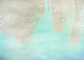 创意水彩抽象艺术画水彩晕染